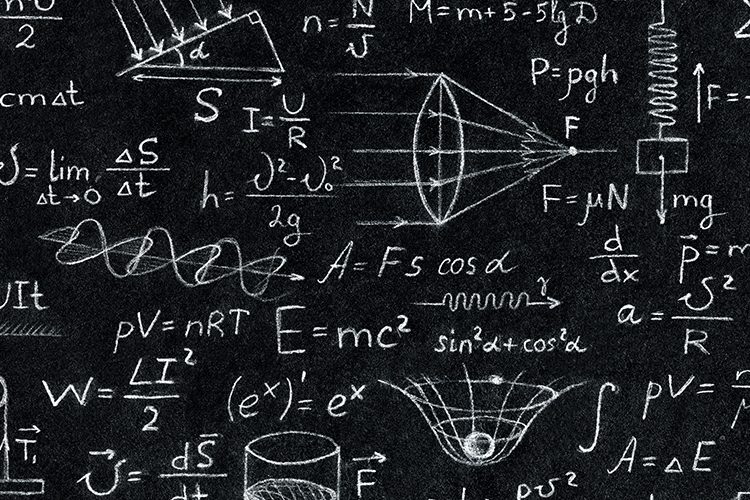 Image: Science blackboard